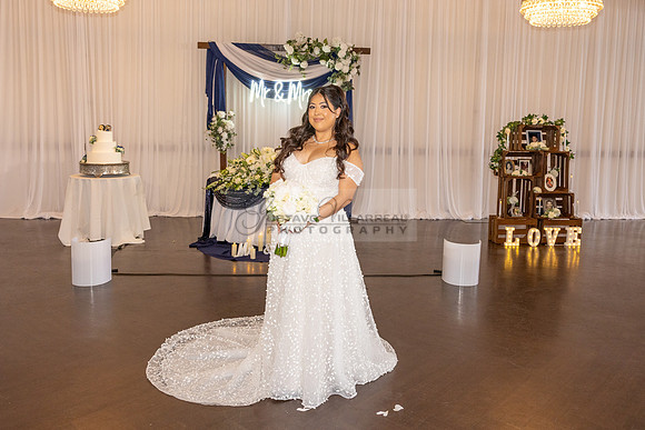 Thalial and Francisco wedding reception at La Mirada Golf course in
