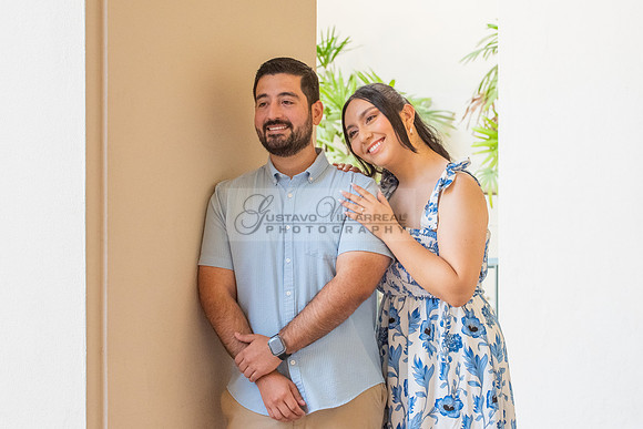 Bryan and Diana engagement, wedding photo session at Pasadena Ci
