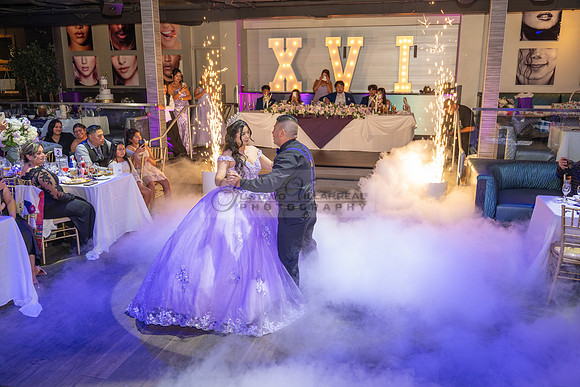 Leah Torres quinceanera celebration, reception, photography, videography, reception, Quiet Cannon Banquet Hall in the city of Montebello Ca, Gustavo Villarreal photographer, 323-633-8283, www.gvphotoa