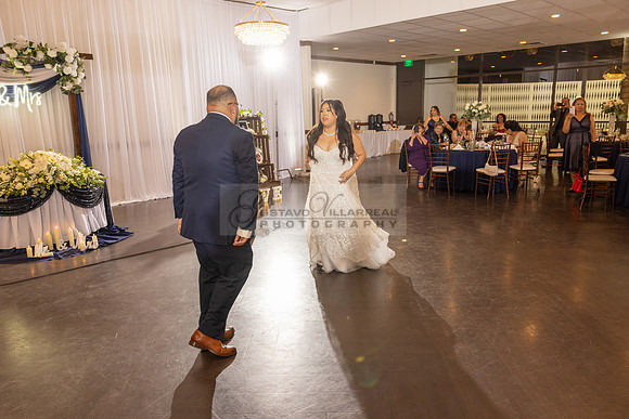 Thalial and Francisco wedding reception at La Mirada Golf course in