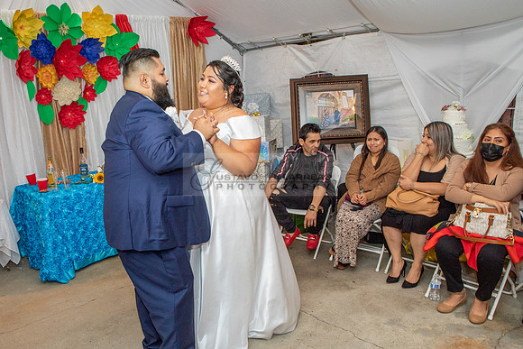 Cristal and Justino wedding and quinceaneras, photographer, videographer in Compton Ca. 323-633-8283