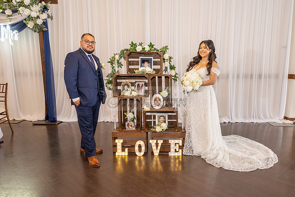 Thalial and Francisco wedding reception at La Mirada Golf course in