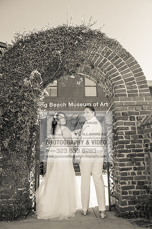 JENNIFER AND CYNTHIA glbt wedding photography and video at Long Beach Museum of Art in Long Beach Ca, www.gustavovillarreal.com, 323-633-8283