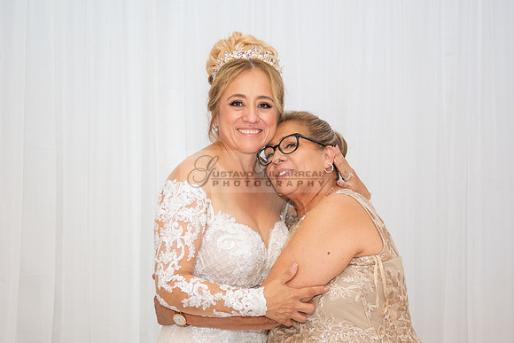 Fanny and Gustavo wedding celebration photography and videograph