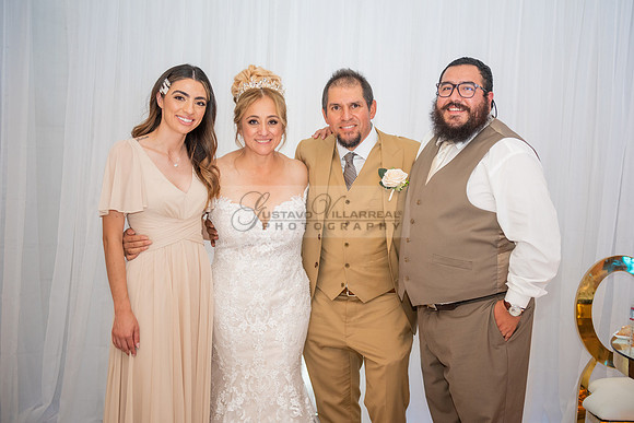 Fanny and Gustavo wedding celebration photography and videograph