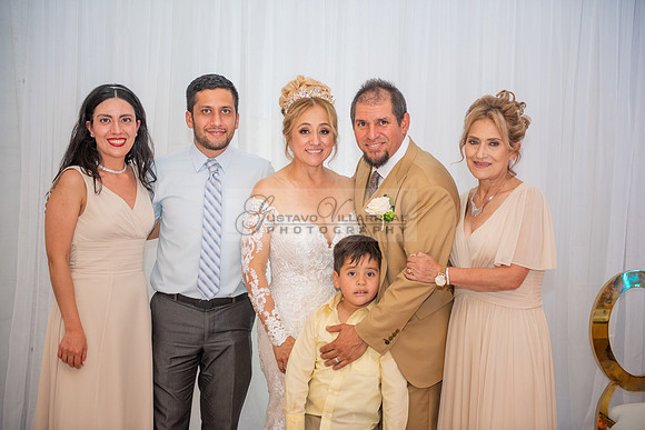 Fanny and Gustavo wedding celebration photography and videograph