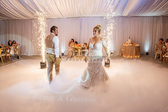 Fanny and Gustavo wedding celebration photography and videograph