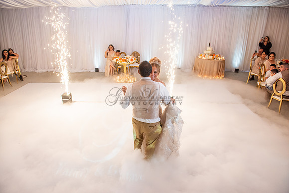 Fanny and Gustavo wedding celebration photography and videograph