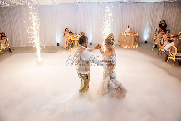Fanny and Gustavo wedding celebration photography and videograph