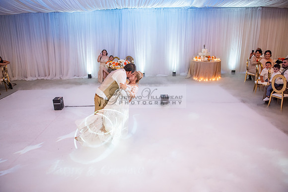 Fanny and Gustavo wedding celebration photography and videograph