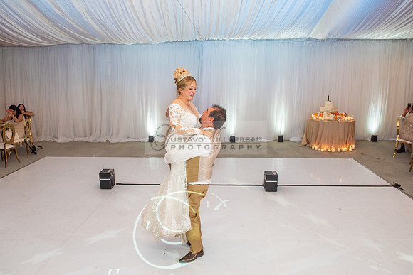 Fanny and Gustavo wedding celebration photography and videograph