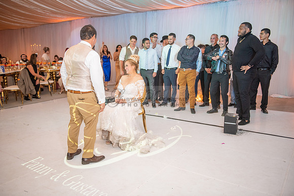 Fanny and Gustavo wedding celebration photography and videograph
