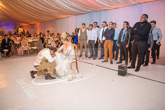 Fanny and Gustavo wedding celebration photography and videograph