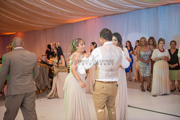 Fanny and Gustavo wedding celebration photography and videograph