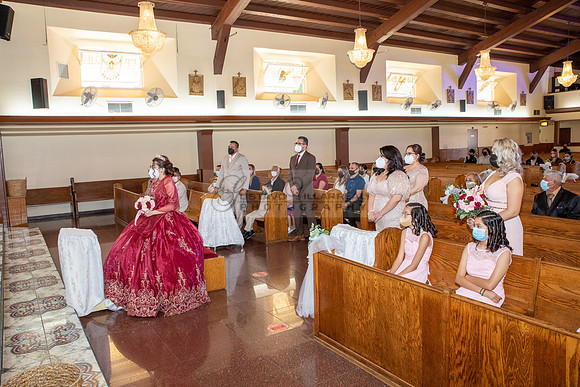 Astrid Cuevas Sweet 16 celebration at Azar Event Center in Whitt