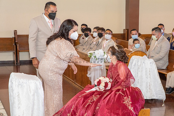 Astrid Cuevas Sweet 16 celebration at Azar Event Center in Whitt