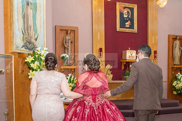 Astrid Cuevas Sweet 16 celebration at Azar Event Center in Whitt