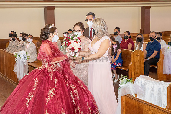 Astrid Cuevas Sweet 16 celebration at Azar Event Center in Whitt