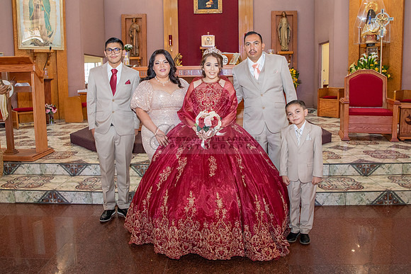 Astrid Cuevas Sweet 16 celebration at Azar Event Center in Whitt