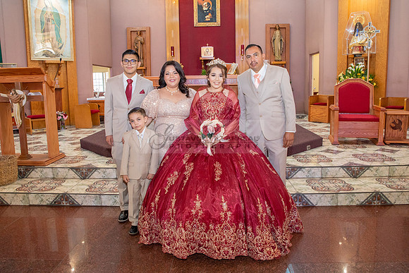 Astrid Cuevas Sweet 16 celebration at Azar Event Center in Whitt