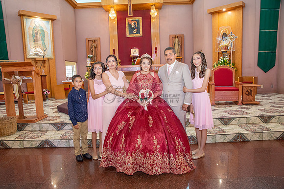 Astrid Cuevas Sweet 16 celebration at Azar Event Center in Whitt