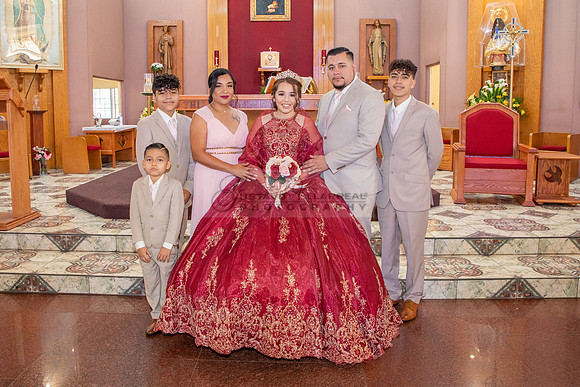 Astrid Cuevas Sweet 16 celebration at Azar Event Center in Whitt