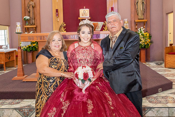 Astrid Cuevas Sweet 16 celebration at Azar Event Center in Whitt