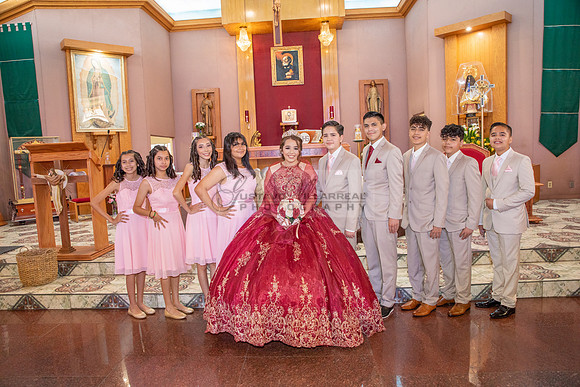 Astrid Cuevas Sweet 16 celebration at Azar Event Center in Whitt