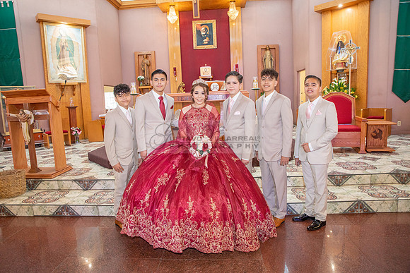Astrid Cuevas Sweet 16 celebration at Azar Event Center in Whitt