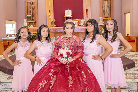 Astrid Cuevas Sweet 16 celebration at Azar Event Center in Whitt