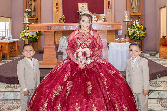 Astrid Cuevas Sweet 16 celebration at Azar Event Center in Whitt