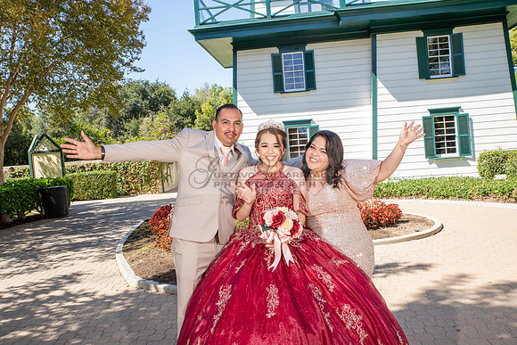 Astrid Cuevas Sweet 16 celebration at Azar Event Center in Whitt