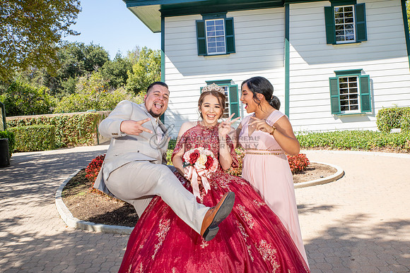 Astrid Cuevas Sweet 16 celebration at Azar Event Center in Whitt