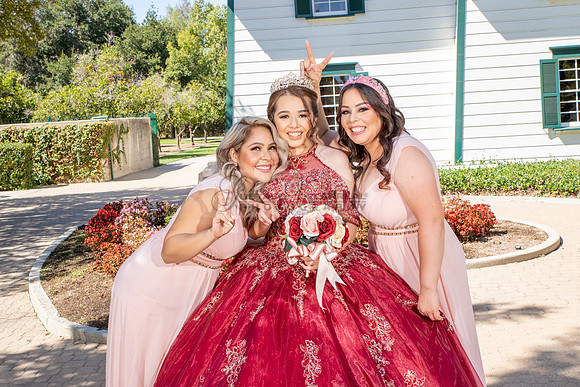 Astrid Cuevas Sweet 16 celebration at Azar Event Center in Whitt