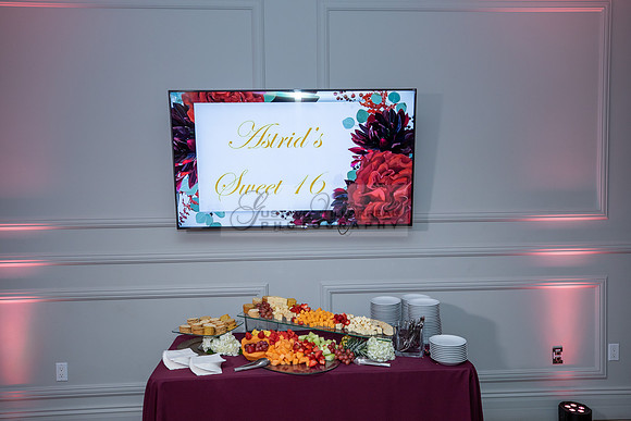 Astrid Cuevas Sweet 16 celebration at Azar Event Center in Whitt