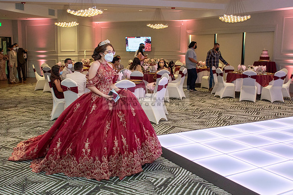 Astrid Cuevas Sweet 16 celebration at Azar Event Center in Whitt
