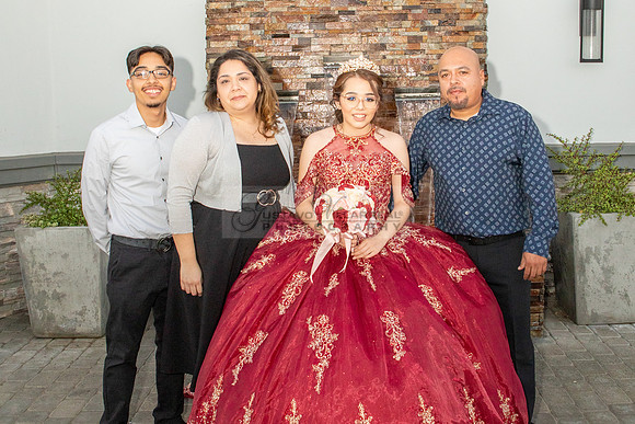 Astrid Cuevas Sweet 16 celebration at Azar Event Center in Whitt