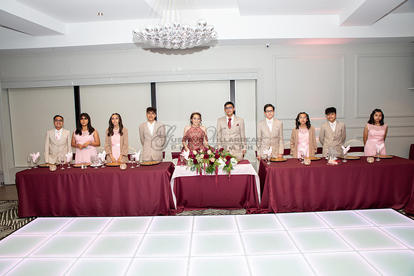 Astrid Cuevas Sweet 16 celebration at Azar Event Center in Whitt