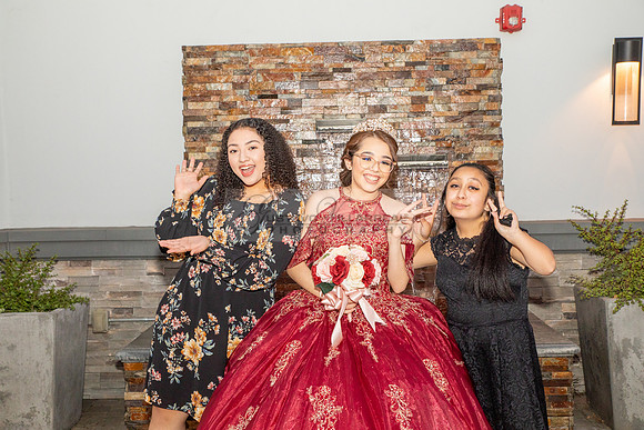 Astrid Cuevas Sweet 16 celebration at Azar Event Center in Whitt