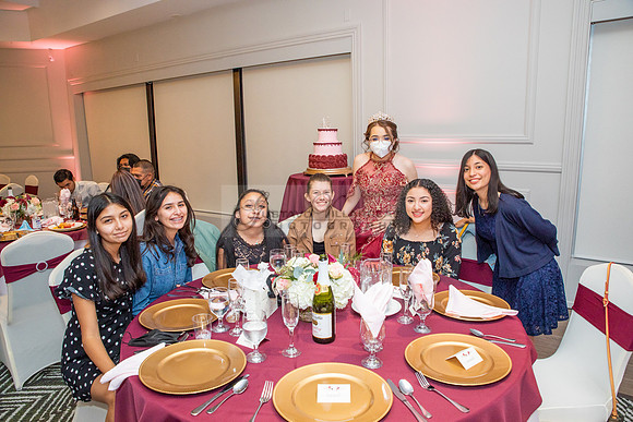 Astrid Cuevas Sweet 16 celebration at Azar Event Center in Whitt