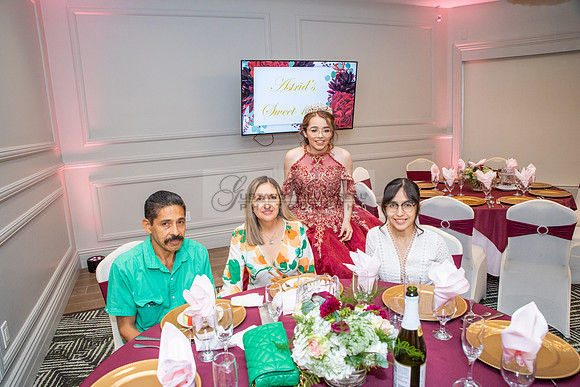 Astrid Cuevas Sweet 16 celebration at Azar Event Center in Whitt