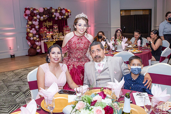 Astrid Cuevas Sweet 16 celebration at Azar Event Center in Whitt