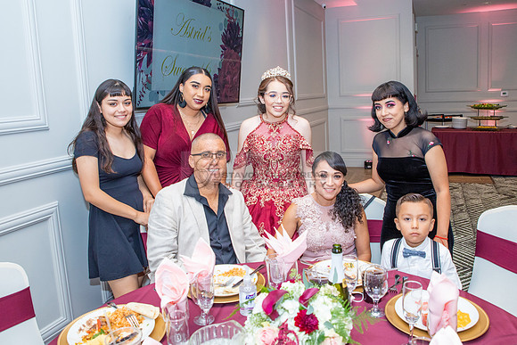 Astrid Cuevas Sweet 16 celebration at Azar Event Center in Whitt