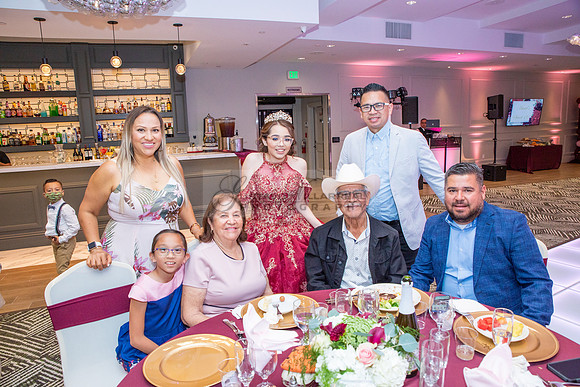 Astrid Cuevas Sweet 16 celebration at Azar Event Center in Whitt