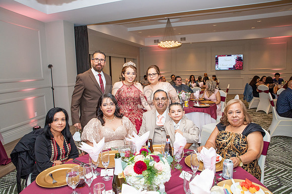 Astrid Cuevas Sweet 16 celebration at Azar Event Center in Whitt