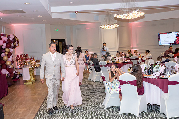 Astrid Cuevas Sweet 16 celebration at Azar Event Center in Whitt