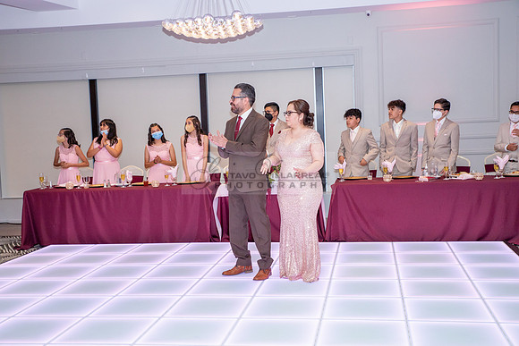 Astrid Cuevas Sweet 16 celebration at Azar Event Center in Whitt