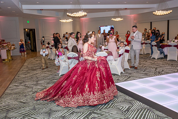 Astrid Cuevas Sweet 16 celebration at Azar Event Center in Whitt
