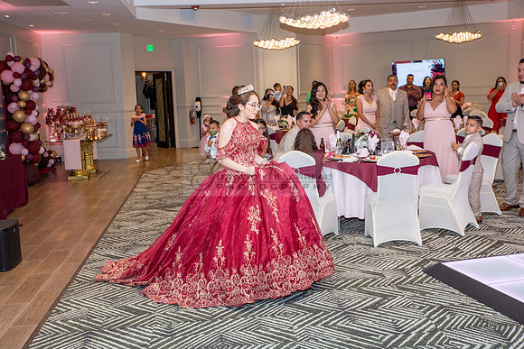 Astrid Cuevas Sweet 16 celebration at Azar Event Center in Whitt
