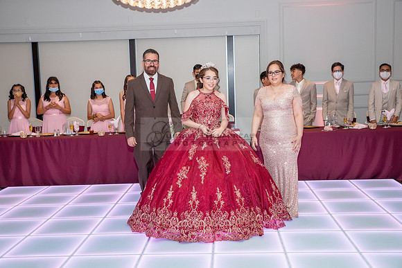 Astrid Cuevas Sweet 16 celebration at Azar Event Center in Whitt
